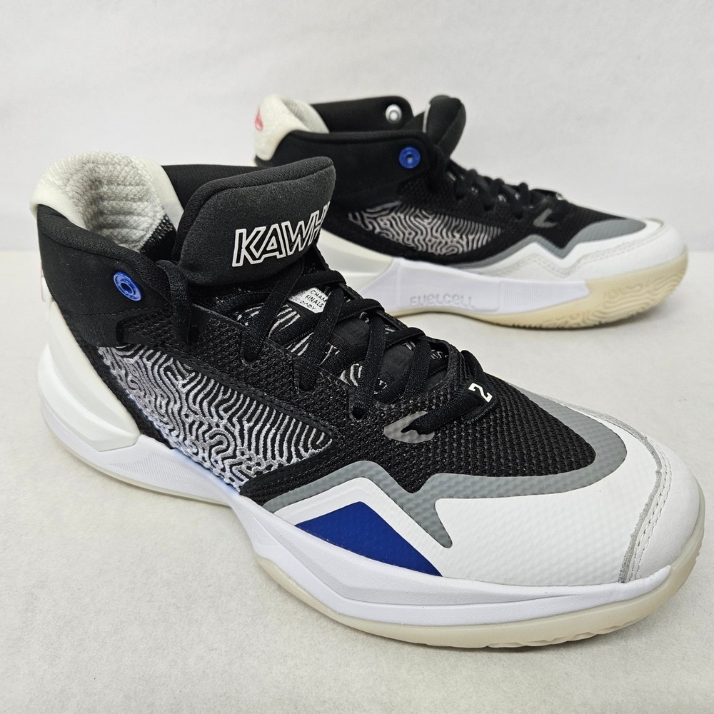 New Balance KAWHI Leonard Basketball Shoes BBKLSCA1 Black White Men's Size 7.5